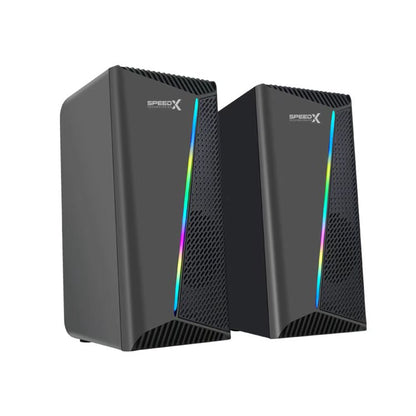 Speedx Sx-sp03 Desktop Rgb Speaker Usb Powered 2.0 6w