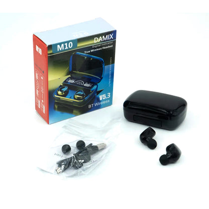 M10 Wireless Earbuds Bluetooth Earphones Noise Cancellation Hifi Quality