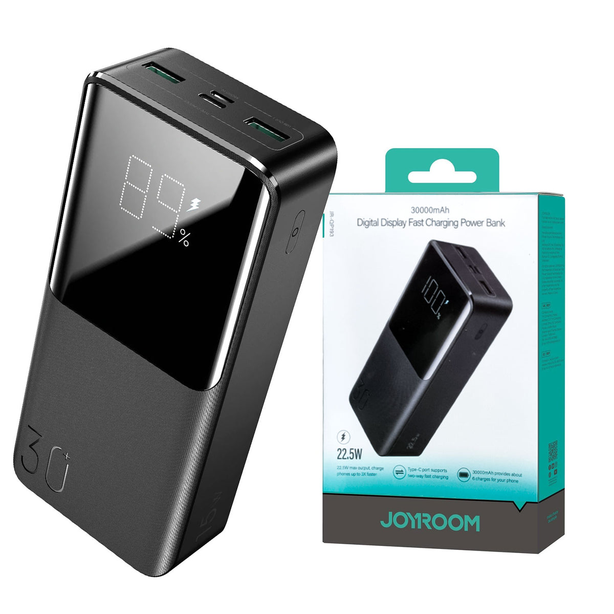 Joyroom Jr-qp193 22.5w Power Bank 30000mah