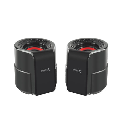Speedx Sx-sp01 Desktop Speaker Usb Powered 2.0 6w